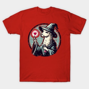 llama wizard of love T-Shirt